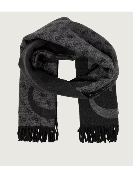 Fular Guess Gri închis negru