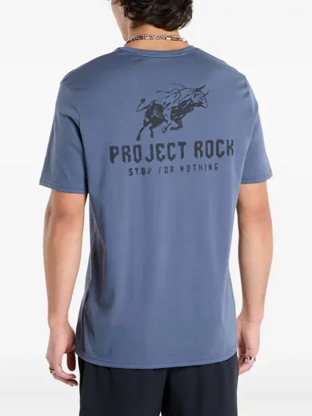 Scurt tricou Under Armour albastru
