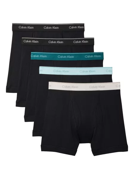 Calvin Klein Underwear Boxeri bej / azur / verde smarald negru