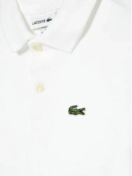 Lacoste Polo majica Regular Fit bela