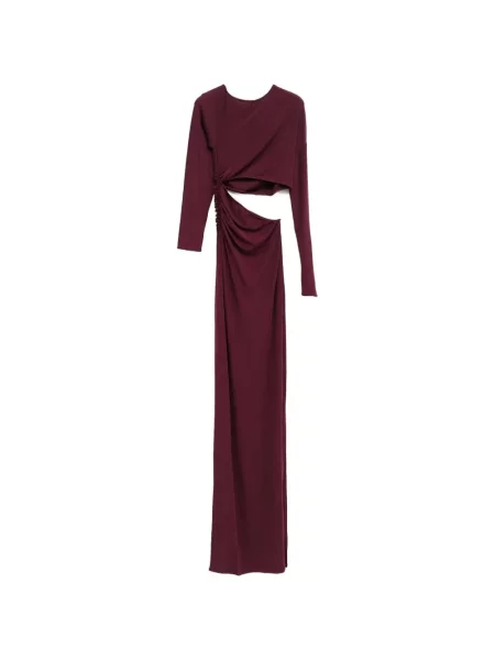 Rochie maxi Atlein de costum roșu