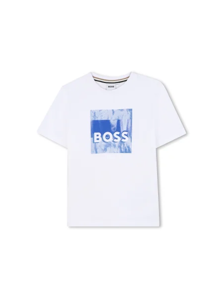 BOSS Póló D Regular Fit fehér