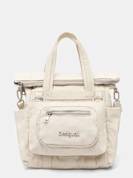 Desigual rucsac BASIC MODULAR VO femei mic neted bej