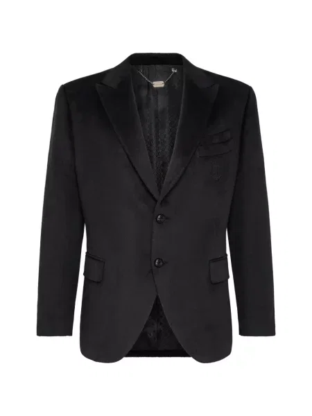 Sacou Billionaire de catifea negru