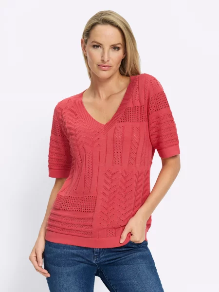 Heine Pulover fucsia