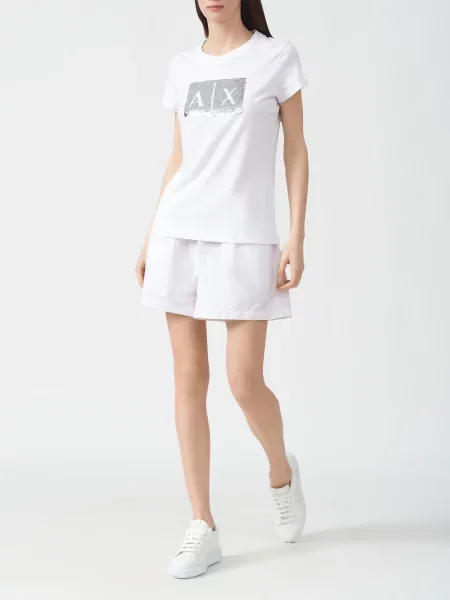 Шорти Armani Exchange білі