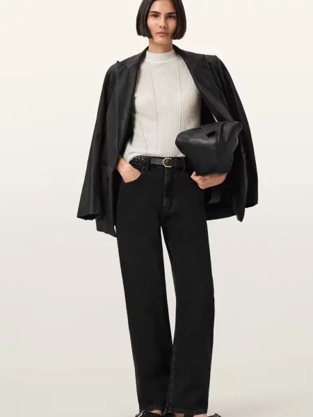 Шерстяной свитер Allsaints белый