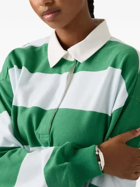 Szeroki sweter Levi's w paski czarny