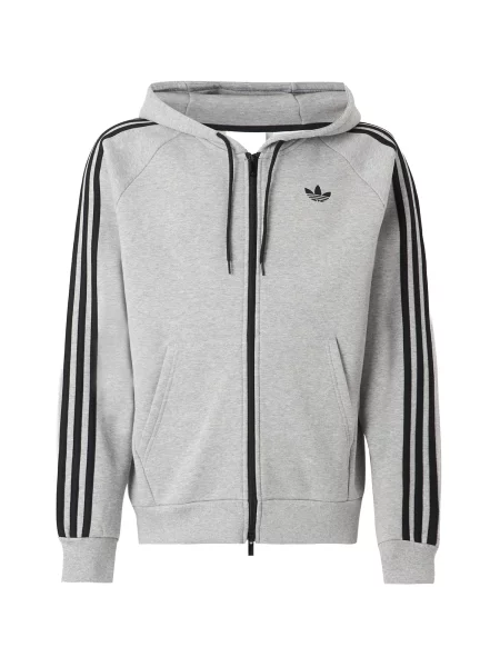 ADIDAS ORIGINALS Hanorac Adicolor gri amestecat negru