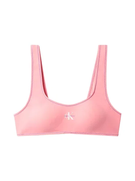Calvin Klein Swimwear Bikini partea de sus Roz alb