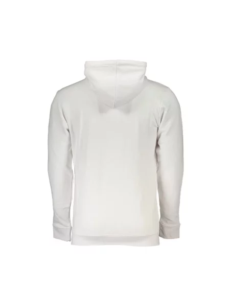 Bluza z kapturem Cavalli Class biała