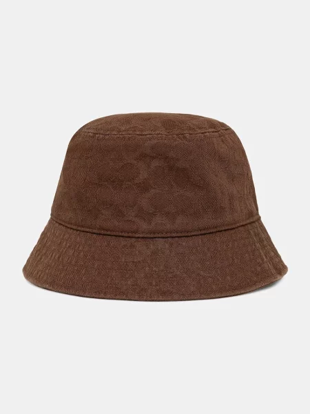 Coach Bucket Hat închis maro