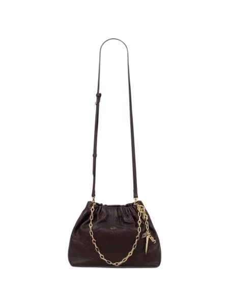 Geantă shopper Ba&sh din piele maro
