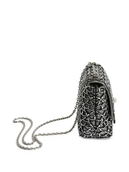 Чанта за през рамо Anya Hindmarch сиво
