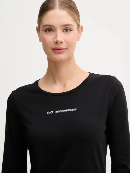 Лонгслив Ea7 Emporio Armani черный