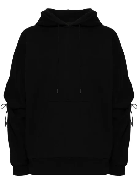 Stahovací šňůrka mikina s kapucí Simone Rocha černá