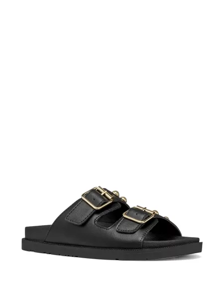 Sandale Geox cu cataramă negru