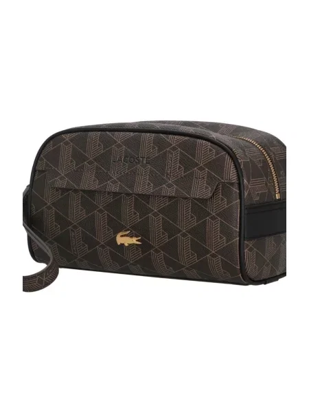 Pungă cosmetică Lacoste maro