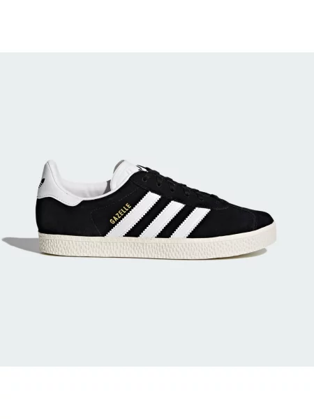 Adidas Obuwie Kobieta Czarny 36 EU Skóra Sneakersy Gazelle białe