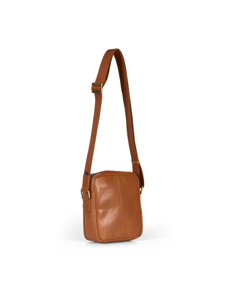 Torba crossbody Howard London skórzana beżowa