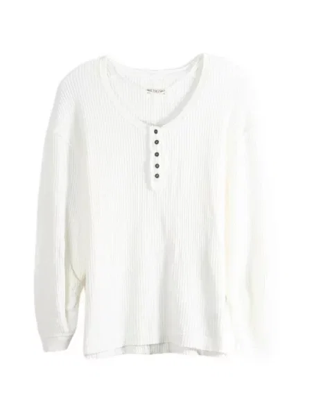 Pulover Free People alb