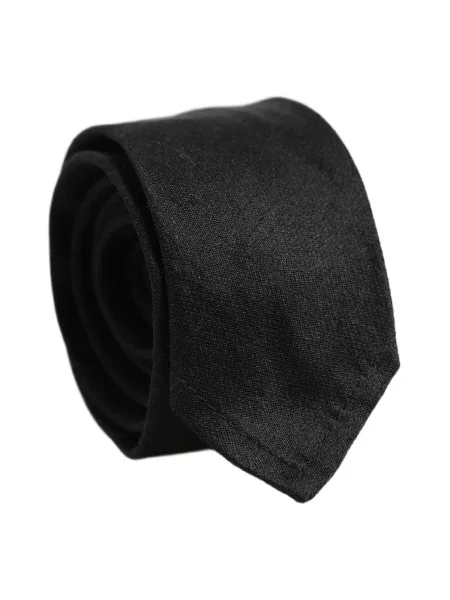 Krawat Dolce And Gabbana klasyczny czarny