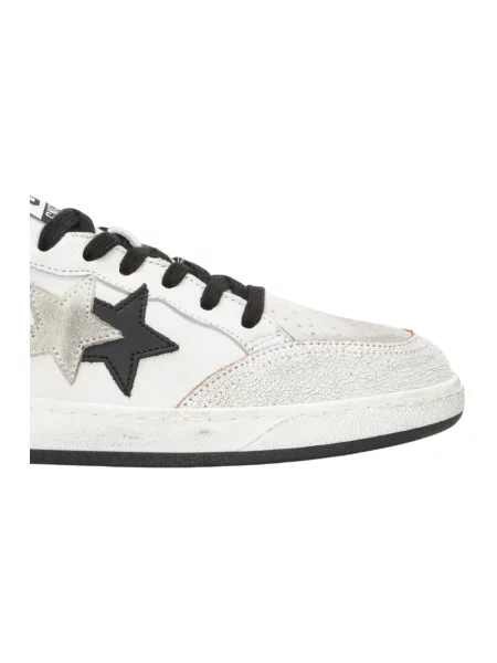 Sneakersy 2star skórzane białe