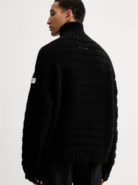 Vlněný svetr Maison Margiela černý