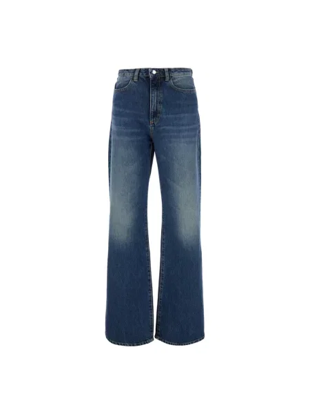 Jeansy dzwony Icon Denim niebieskie