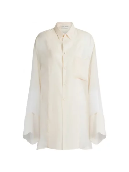 Cămașă Alberta Ferretti transparente