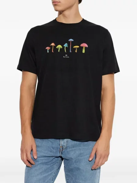 Tricou Ps Paul Smith cu imagine negru
