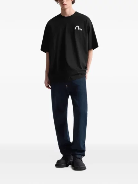 Tricou Evisu cu imagine negru