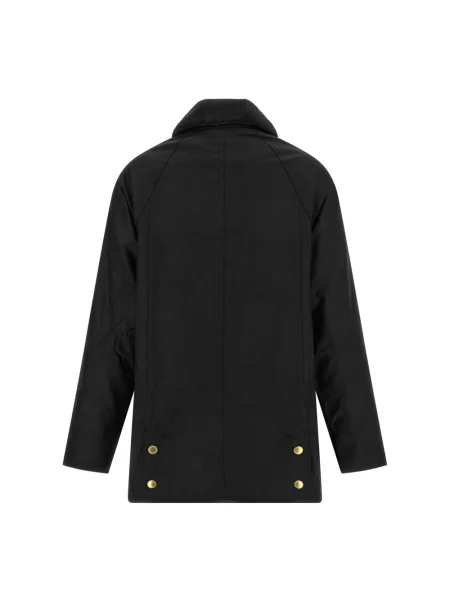 Woskowana kurtka Barbour czarna