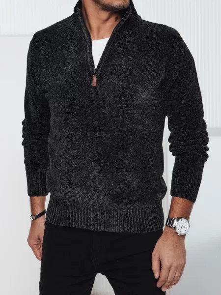 Sweter ciemnoszary Dstreet