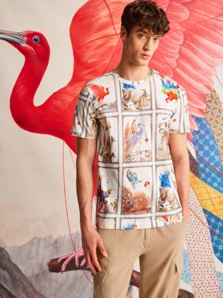 Тениска Medicine с десен