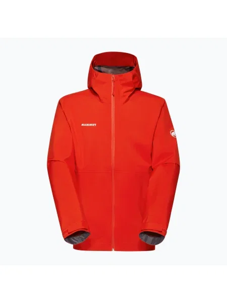 Mammut Linard Light HS kapucnis férfi esőkabát mammut piros. Méret: XL piros