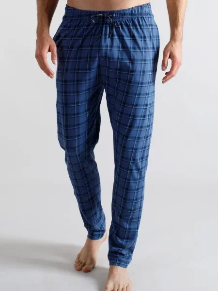 TOM TAILOR Pantaloni de pijama / deschis / închis albastru