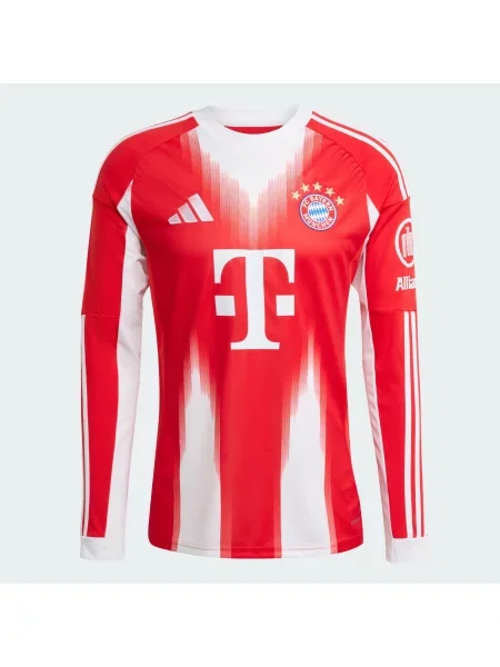 Koszulka podstawowa z długimi rękawami FC Bayern czerwona