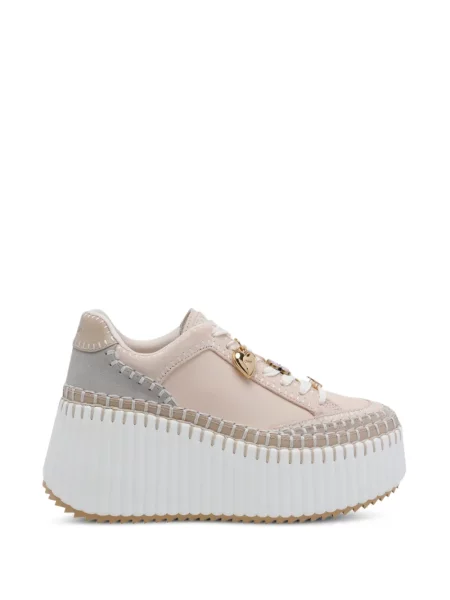 Sneakerși Chloé Nama cu pană