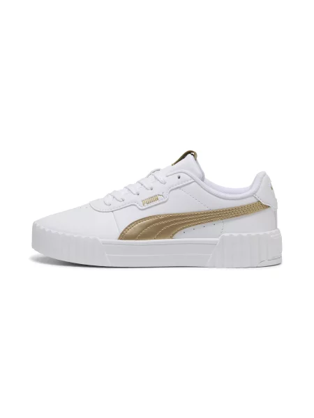 PUMA sneakersy Carina Metaliczny Glam Buty biały