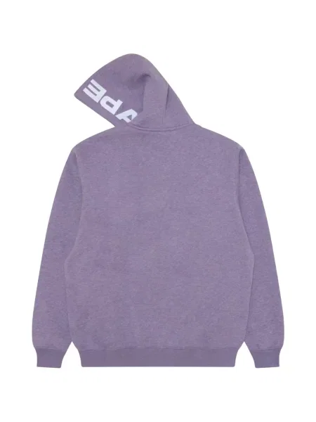 Hanorac cu glugă Aape By A Bathing Ape cu imagine violet