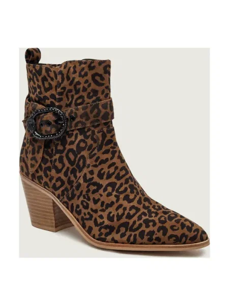 Kurt Geiger Cizme cowboy MAYFAIR | piele întoarsă maro