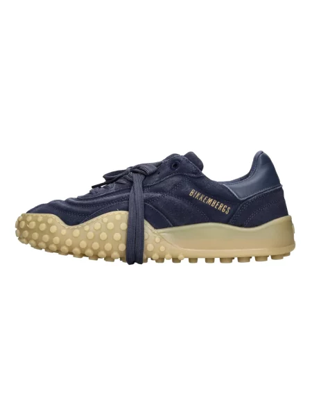 Sneakersy Bikkembergs zamszowe niebieskie