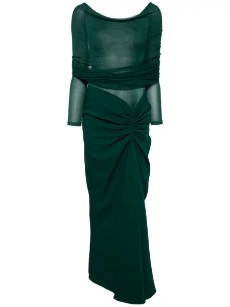 Rochie Christopher Esber de costum verde