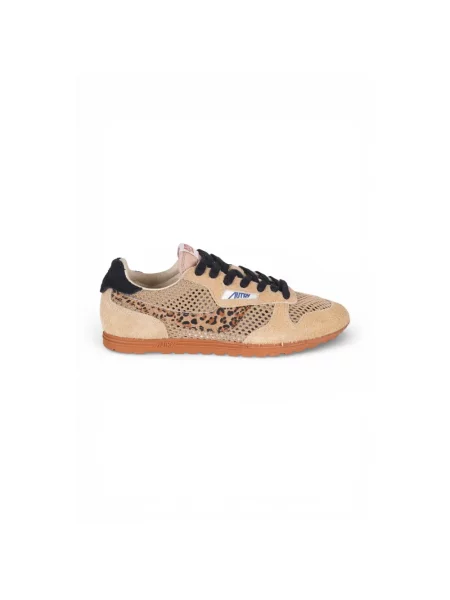 Sneakersy Autry skórzane beżowe