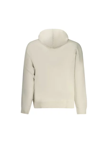 Bluza z kapturem Calvin Klein Jeans biała