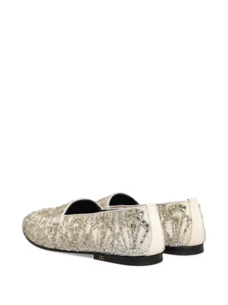 Sametové loafers Dolce & Gabbana