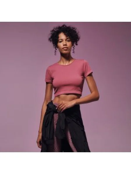 Tělocvična krátký top Sinsay růžový
