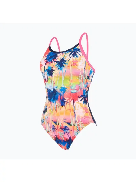 Дамски бански костюм от една част Zoggs Sunset Tri Back