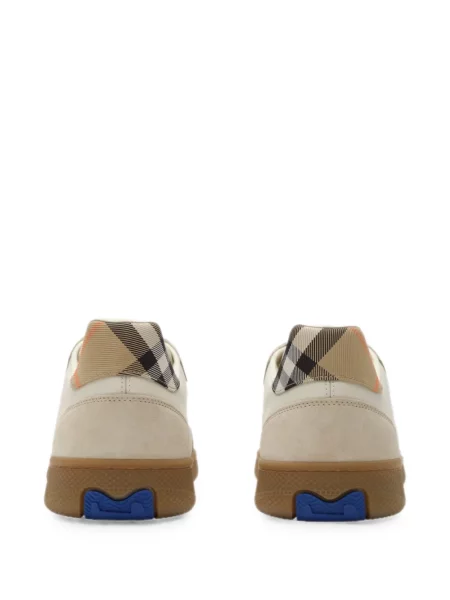 Szarvasbőr kockás sneaker Burberry